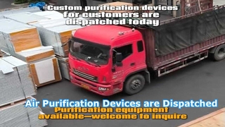 Dispositivos de purificação de ar são enviados