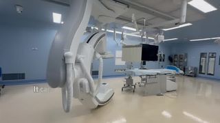 Sala de limpeza do laboratório