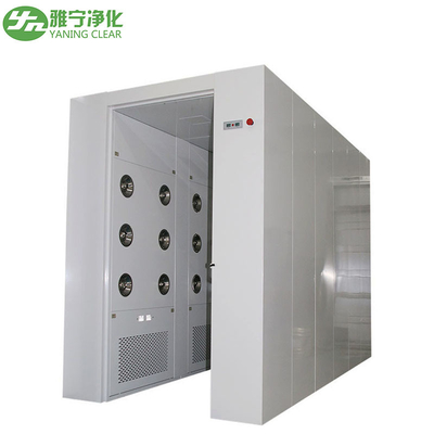 Túnel modular livre de poeira ínfimo do chuveiro de ar do quarto desinfetado do equipamento da purificação do ar da remoção de poeira de YANING