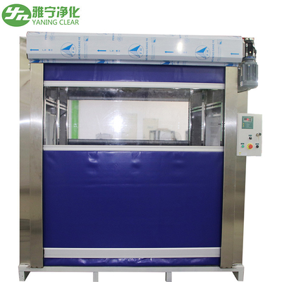 O quarto desinfetado CE/ISO/GMP HEPA de Yaning filtra o chuveiro de ar da carga da porta SUS304 do obturador do PVC