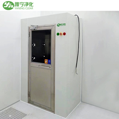 YANING Sala de chuveiro com ar H13 HEPA Filtro de aço inoxidável Sala limpa chuveiro com ar