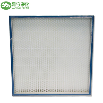 Relativo à partícula ínfima da eficiência elevada do filtro H13 H14 de Mini Deep Pleated Stainless Steel Hepa