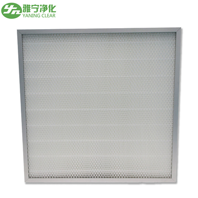 O filtro de ar de Mini Pleat HEPA substitui o filtro de H13 HEPA com o quadro galvanizado