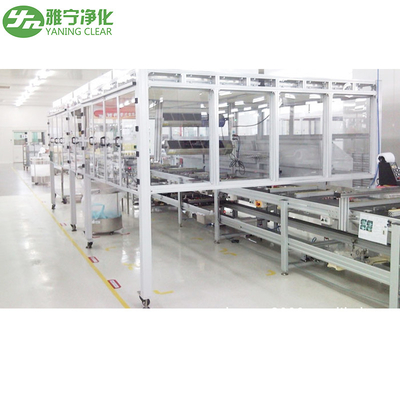 A cabine distribuidora farmacêutica vertical, quartos desinfetados modulares moveu-se facilmente