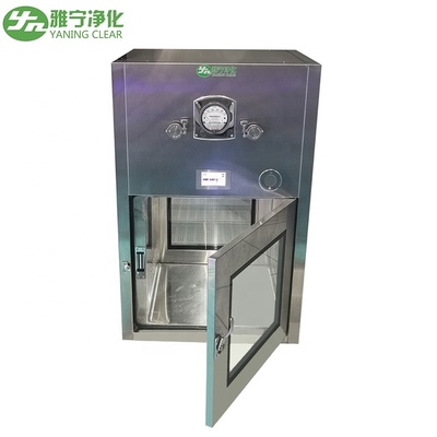 Caixa de passagem para sala limpa com lâmpada UV YANING purificador de ar caixa de passagem para chuveiro de ar