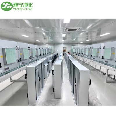 Sala de limpeza ISO14644 da filtragem da descontaminação da poeira da ATAC de YANING a boa ALIMENTOU a 209E a unidade de filtro padrão do fã do teto FFU