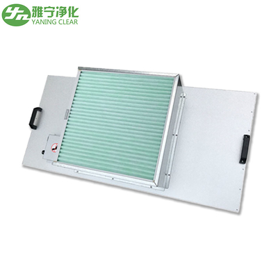 Quadro galvanizado de baixo nível de ruído das unidades de filtro do fã do quarto desinfetado para a indústria ótica