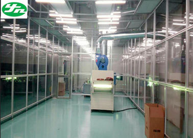 Sala de limpeza do ISO 6 da eficiência elevada, quarto desinfetado de Softwall para a indústria do revestimento de vácuo