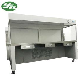 Armário laminar horizontal do fluxo de ar para a operação de empacotamento do quarto desinfetado