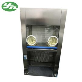 Banco limpo laminar horizontal fechado 220V 50HZ com as luvas de funcionamento de borracha