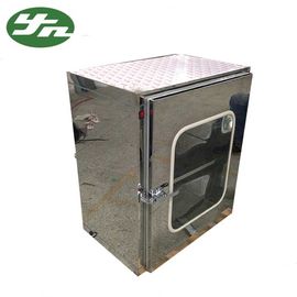 Mirror Surface Cleanroom Pass Box Static Transfer Window 600*600*600mm Internal Size