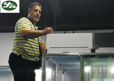 A unidade de filtro ajustável do fã da velocidade de ar FFU galvanizou o material para a sala de limpeza