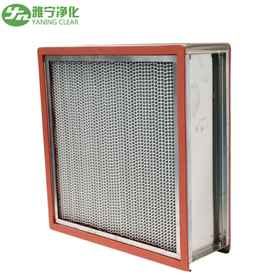 Filtro de ar de alta temperatura 15.6㎡ de HEPA grande área de filtro para a fábrica do alimento
