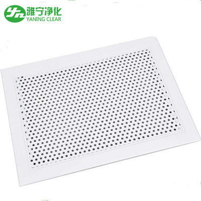 Pulverize a grade de revestimento do filtro de ar da fonte, estrutura compacta das grades de alumínio da ATAC