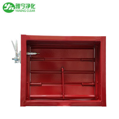 Grade de ar do retorno de alumínio vermelha do interruptor mecânico com o amortecedor oposto ajustável da lâmina