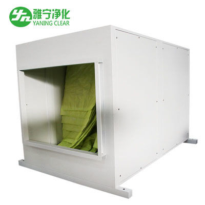 Ar do armário do ar fresco da ventilação do quarto desinfetado do filtro de duas fases que entrega a unidade AHU