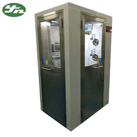 L costume do chuveiro de ar da sala de limpeza do ângulo da volta vira/tamanho para o espaço limpo especial