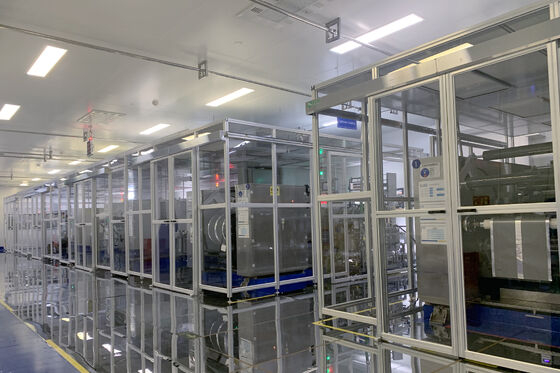 Nova cabine de ar modular sem poeira padrão ISO Yaning para sala limpa com tamanho personalizado para uso em laboratório
