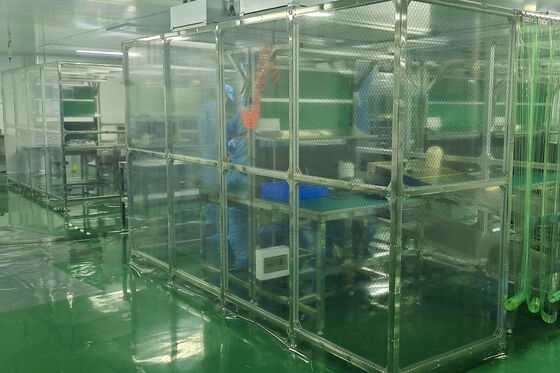Cabine Limpa de Baixo Ruído ≤ 60 dB com Filtro HEPA H14 e Iluminação de Purificação LED para Laboratórios
