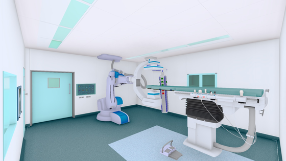 Sala de Operação Modular Com Classe ISO 5-8 Limpeza e Suite Cirúrgica Integrada
