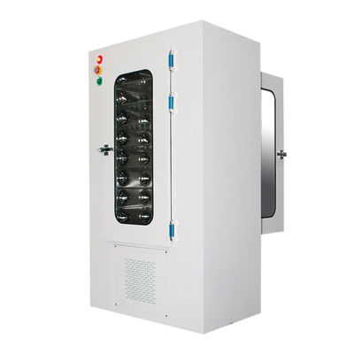 YANING Janela de Transferência com Intertravamento para Sala Limpa em Aço Inoxidável Estático Personalizado com Câmara de Ar para Sala Limpa de Hospital