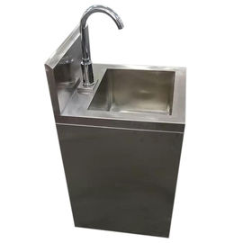 Hospitais de assento único AC 220 V/50 Hz Lavar mãos Médico Lava-louças industriais Lava-louças de aço inoxidável