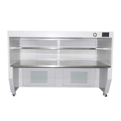 banco limpo da capa 100 laminares horizontais do fluxo de ar de 155w SUS304