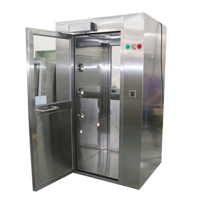 Chuveiro de ar de aço inoxidável de sopro dobro, ar Jet Shower da única pessoa