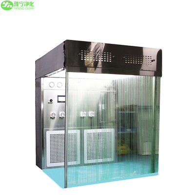 YANING GMP Sala limpa cabine Filtro HEPA Sala limpa laboratório pressão negativa cabine de pesagem
