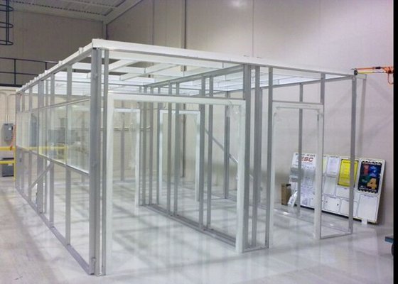 Planta livre de poeira do semicondutor do laboratório modular da classe 100 do quarto desinfetado