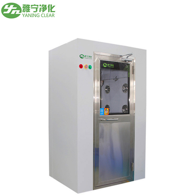 Projeto feito-à-medida de YANING bom preço casa de banho com chuveiro industrial de sopro dobro do ar da sala de limpeza com bocal de aço inoxidável