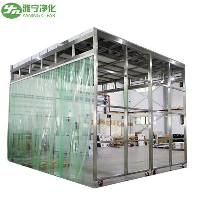 O ISO 14644-1 pré-fabricou a cabine limpa autônoma